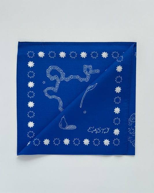 Local Mystic Cotton Bandana - Blue