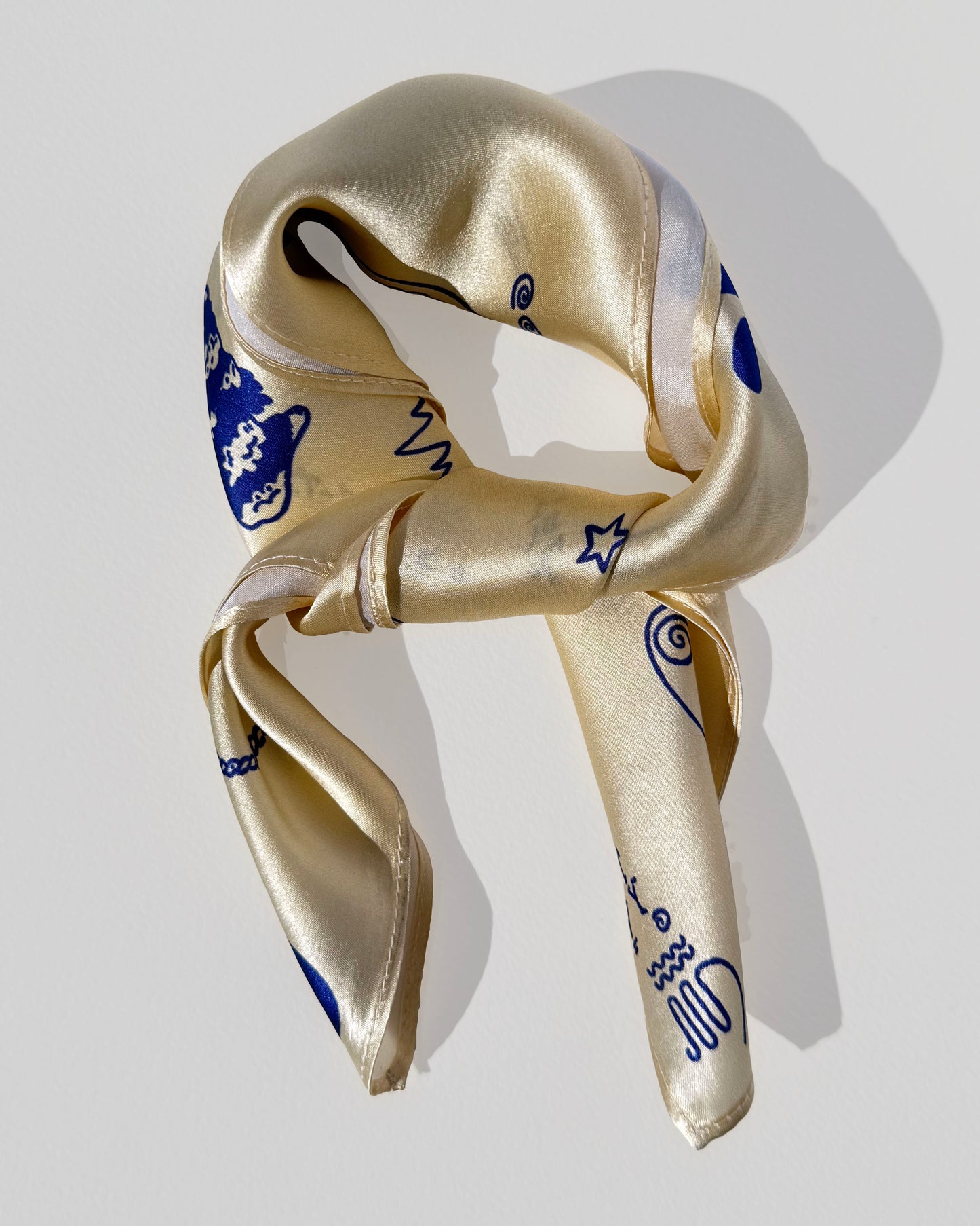 Sunset Flash Bandana - Cream
