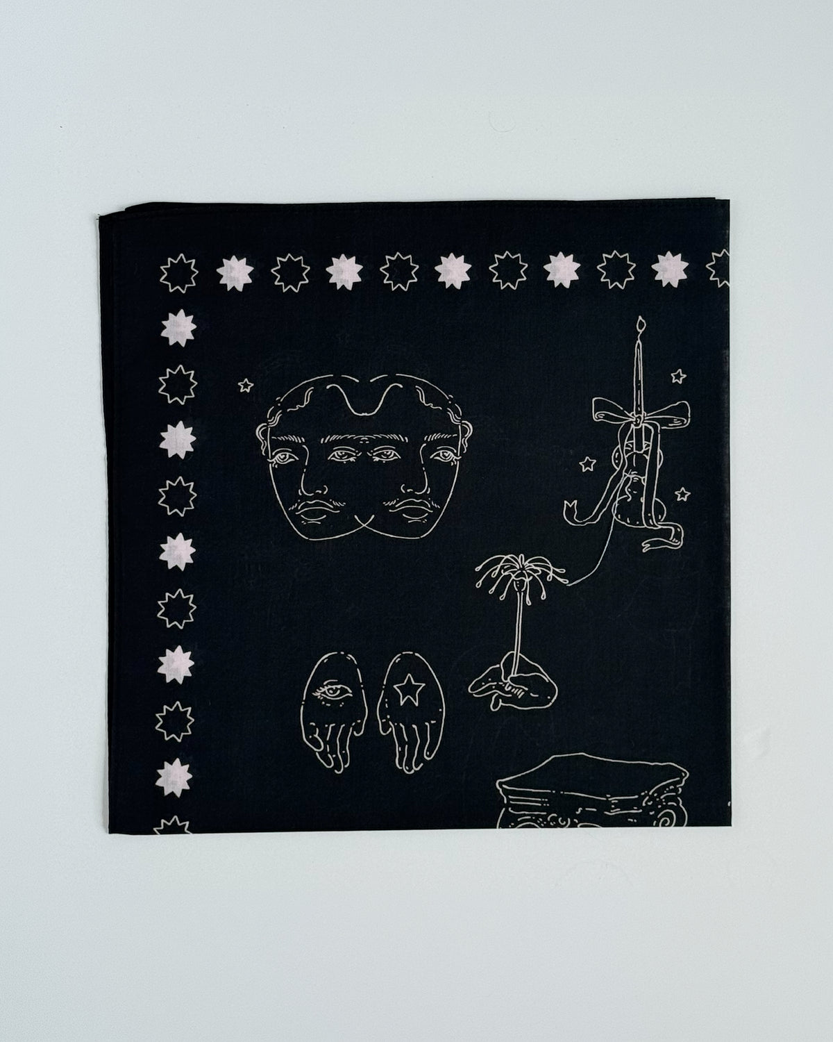 Celestial Mind Cotton Bandana - Midnight