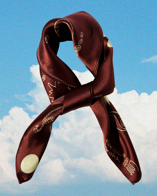 Sunset Flash Bandana - Cocoa