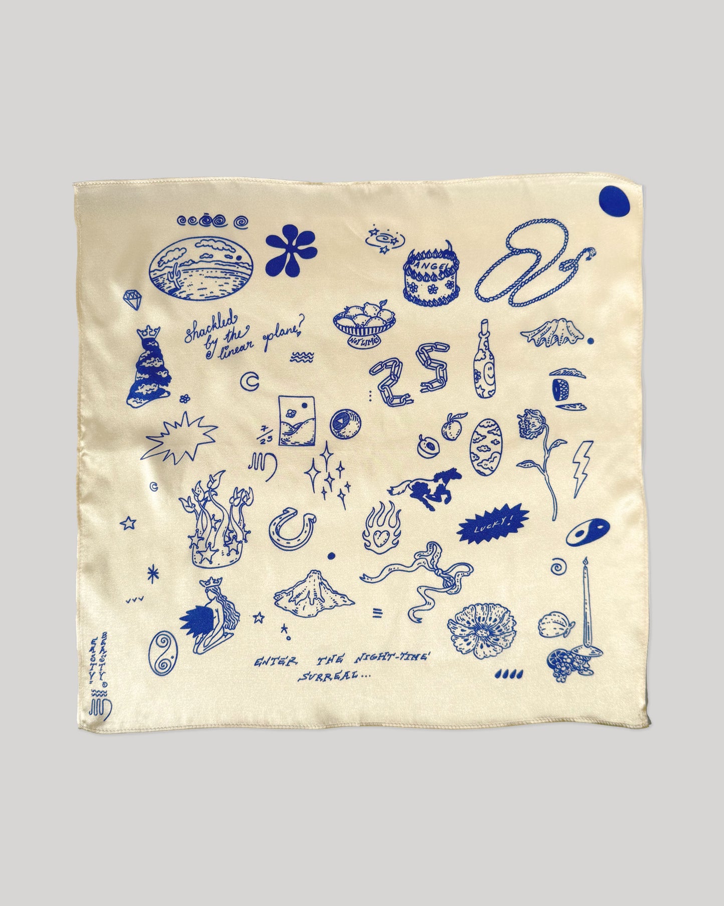 Sunset Flash Bandana - Cream