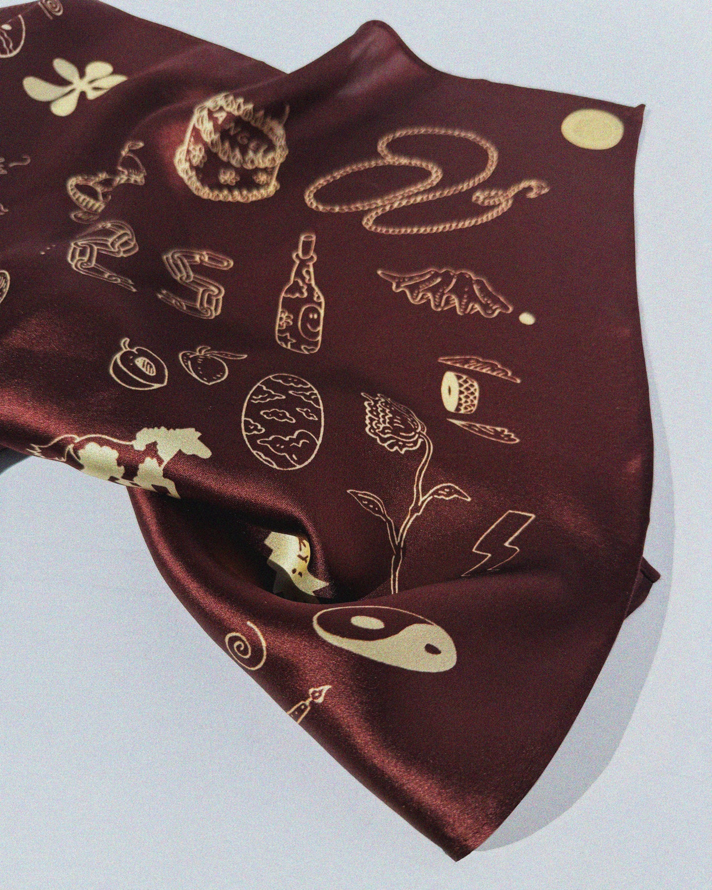 Sunset Flash Bandana - Cocoa