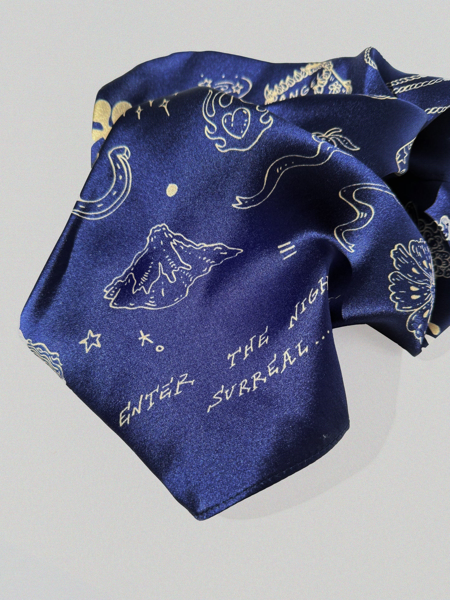 Sunset Flash Bandana - Navy