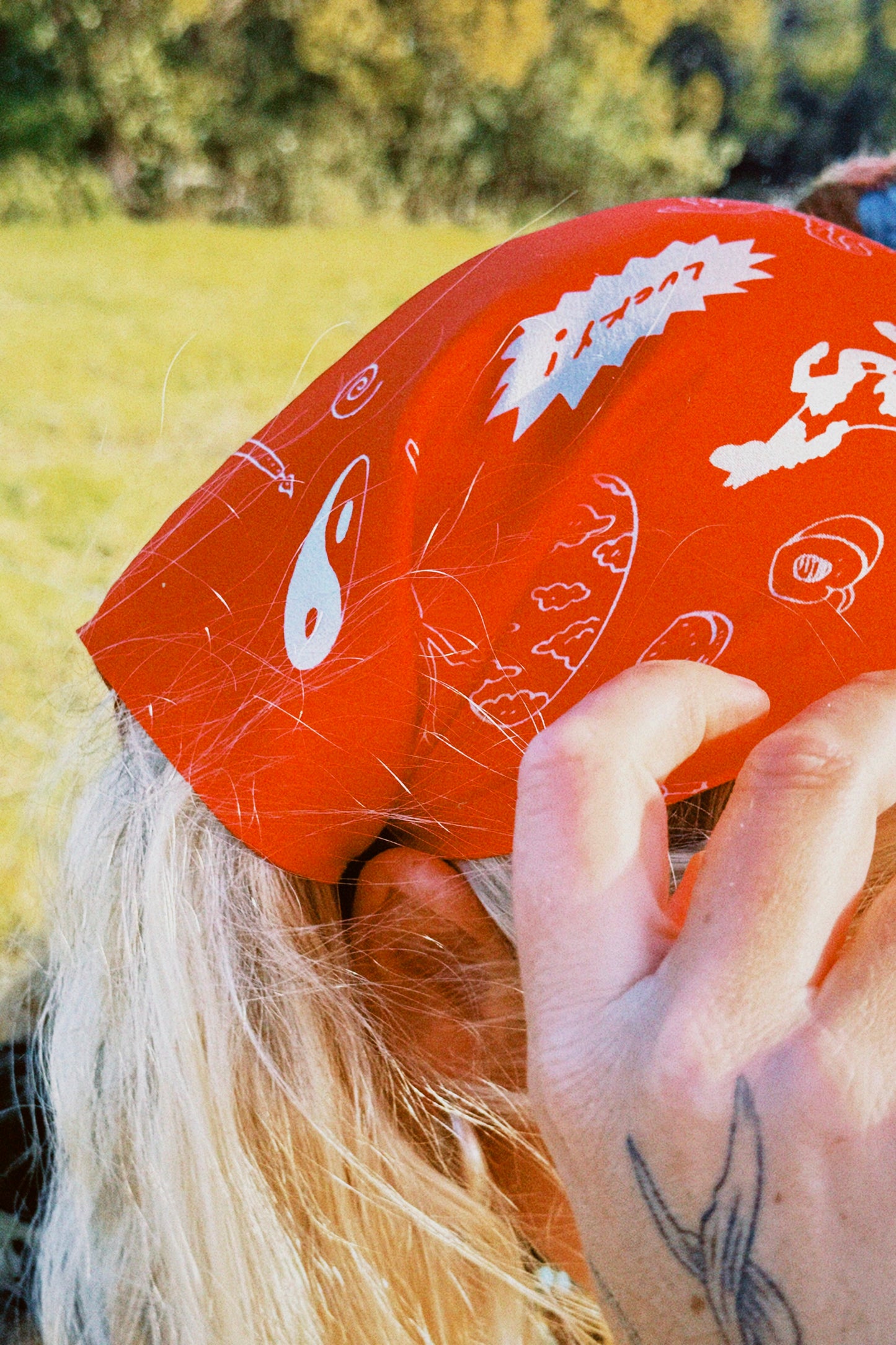 Sunset Flash Bandana - Cayenne