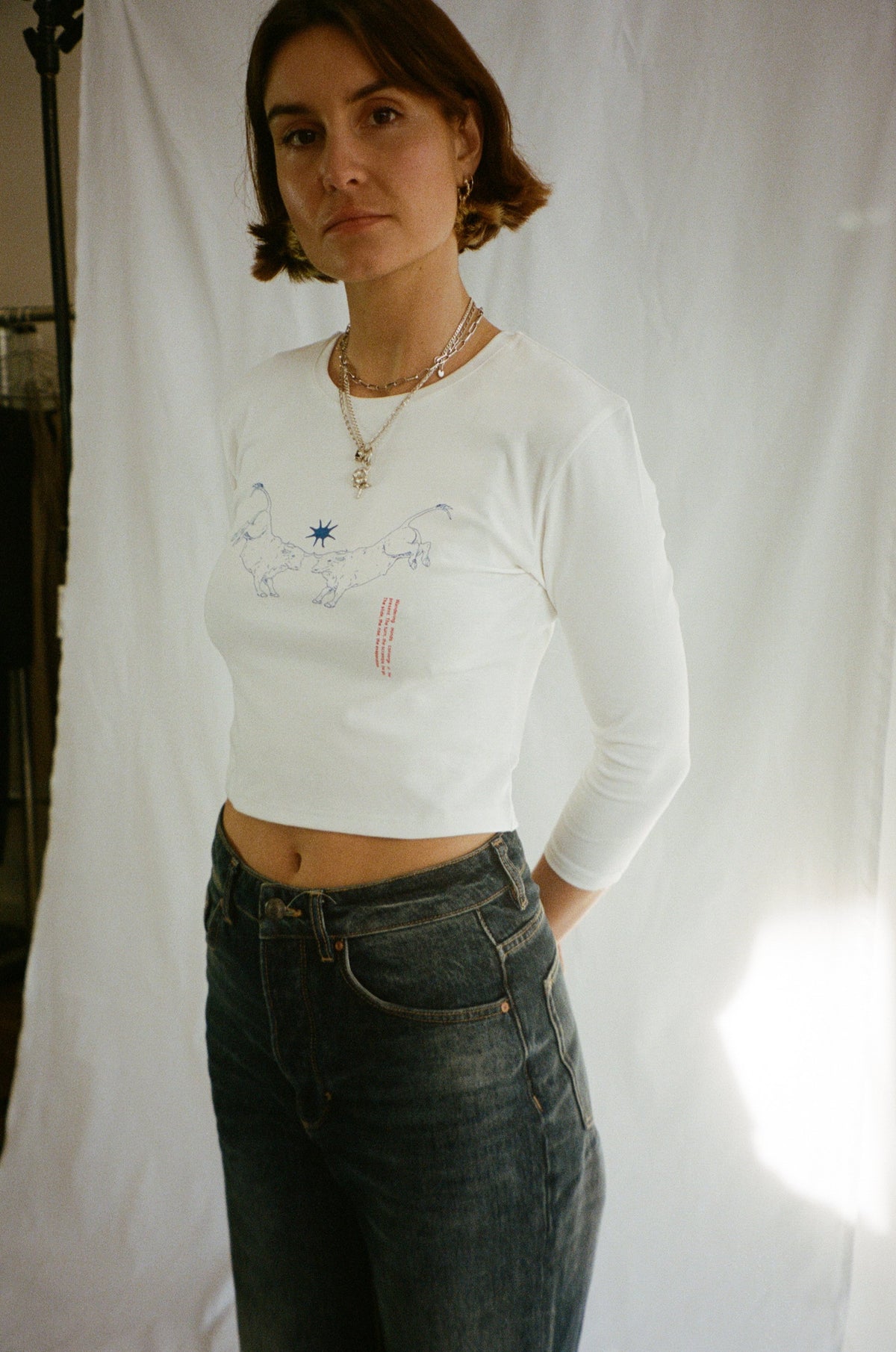Heavenly Bull LS Tee
