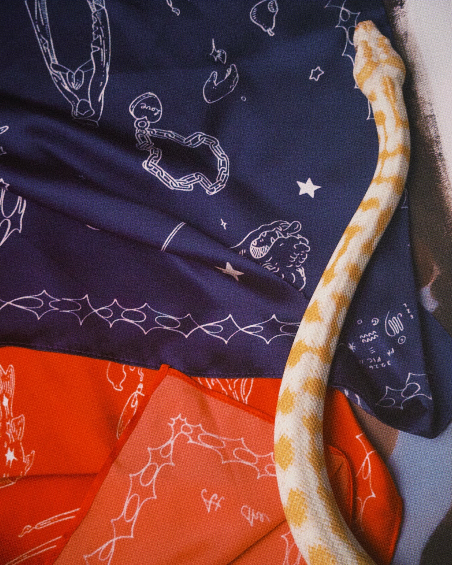 Fever Dream Bandana - Navy