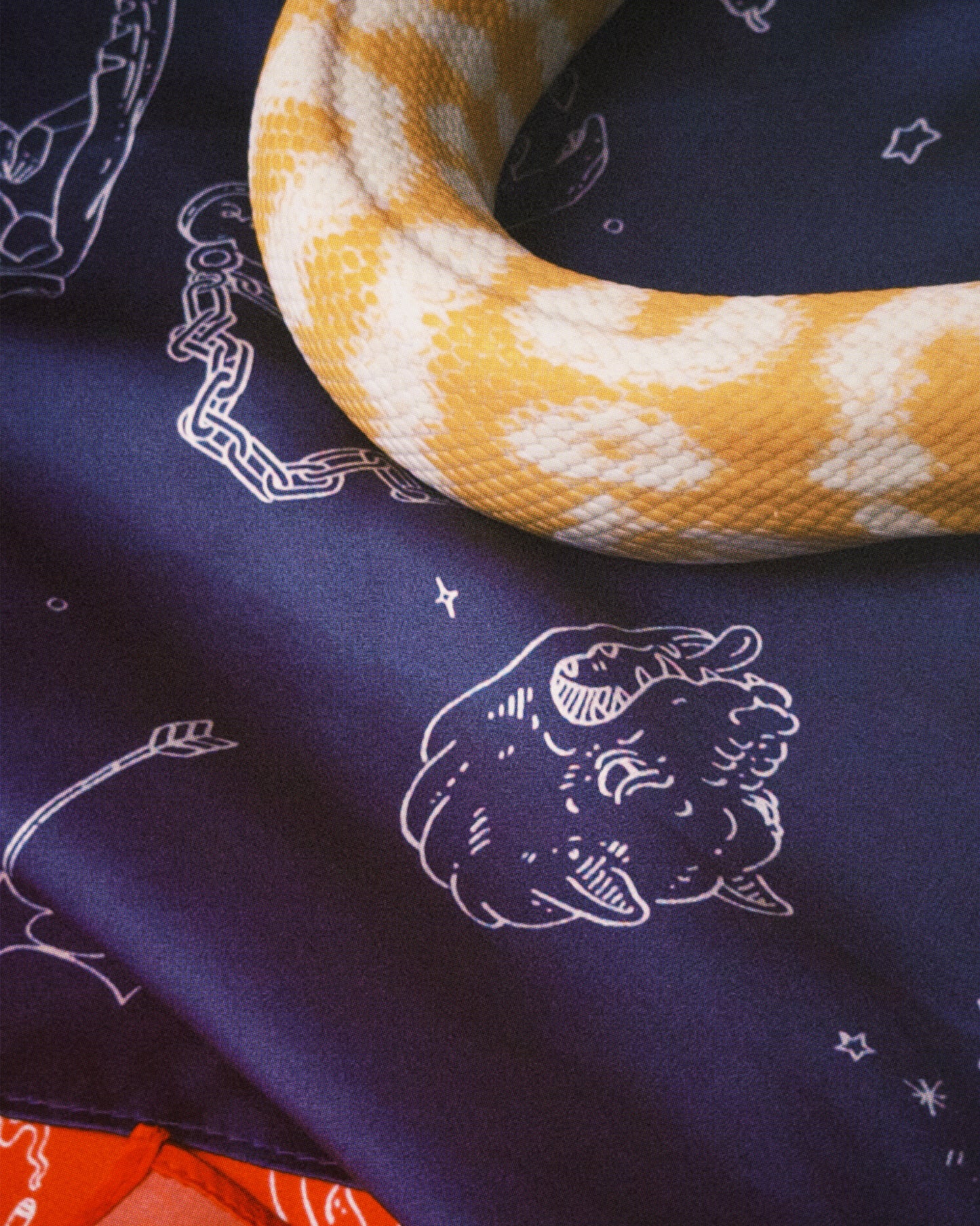 Fever Dream Bandana - Navy