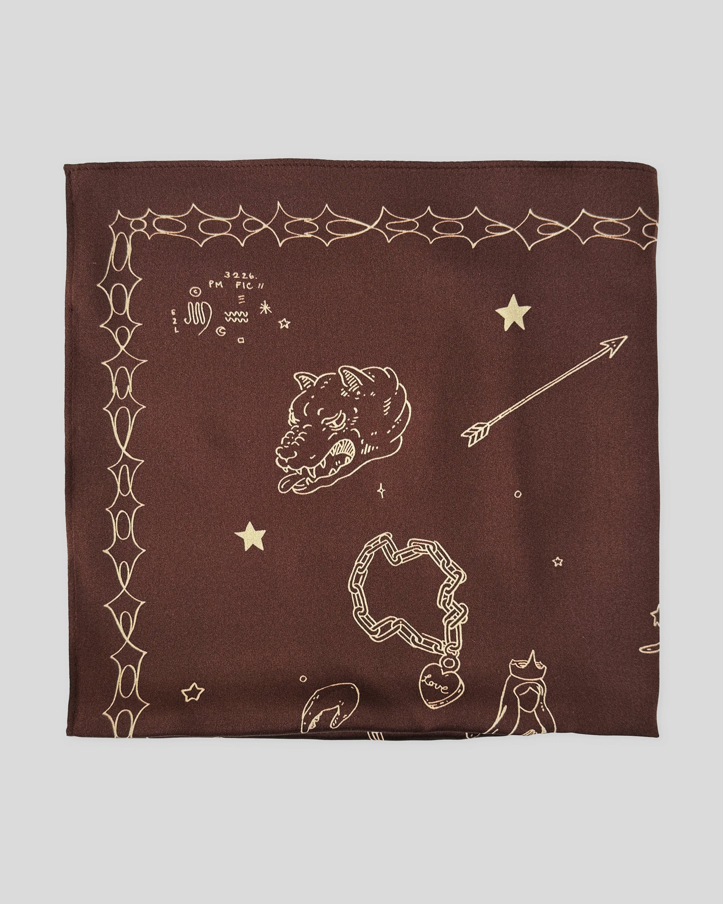 Fever Dream Bandana - Umber