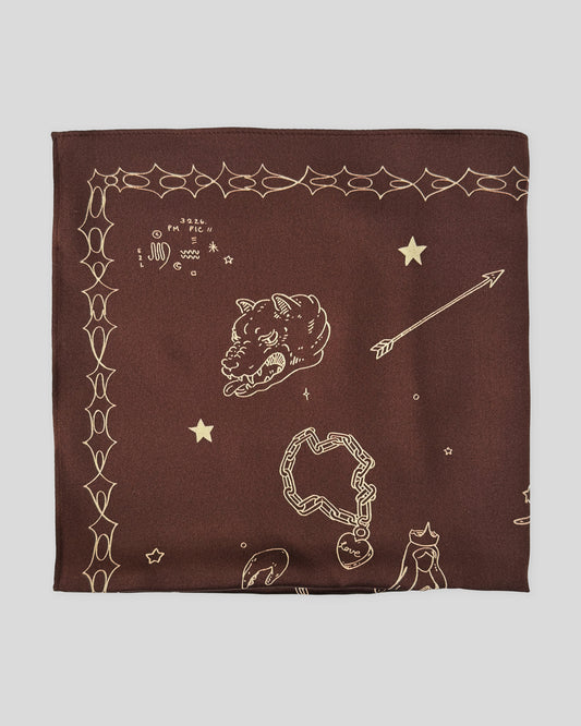 Fever Dream Bandana - Umber