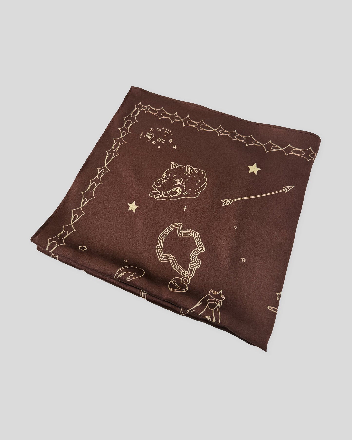 Fever Dream Bandana - Umber