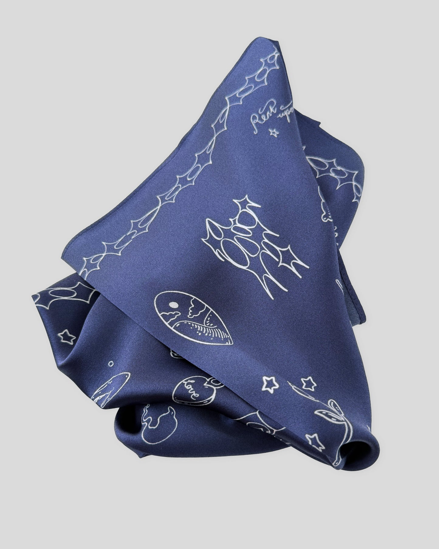 Fever Dream Bandana - Navy