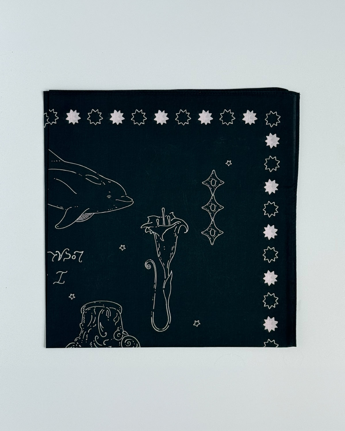 Celestial Mind Cotton Bandana - Midnight