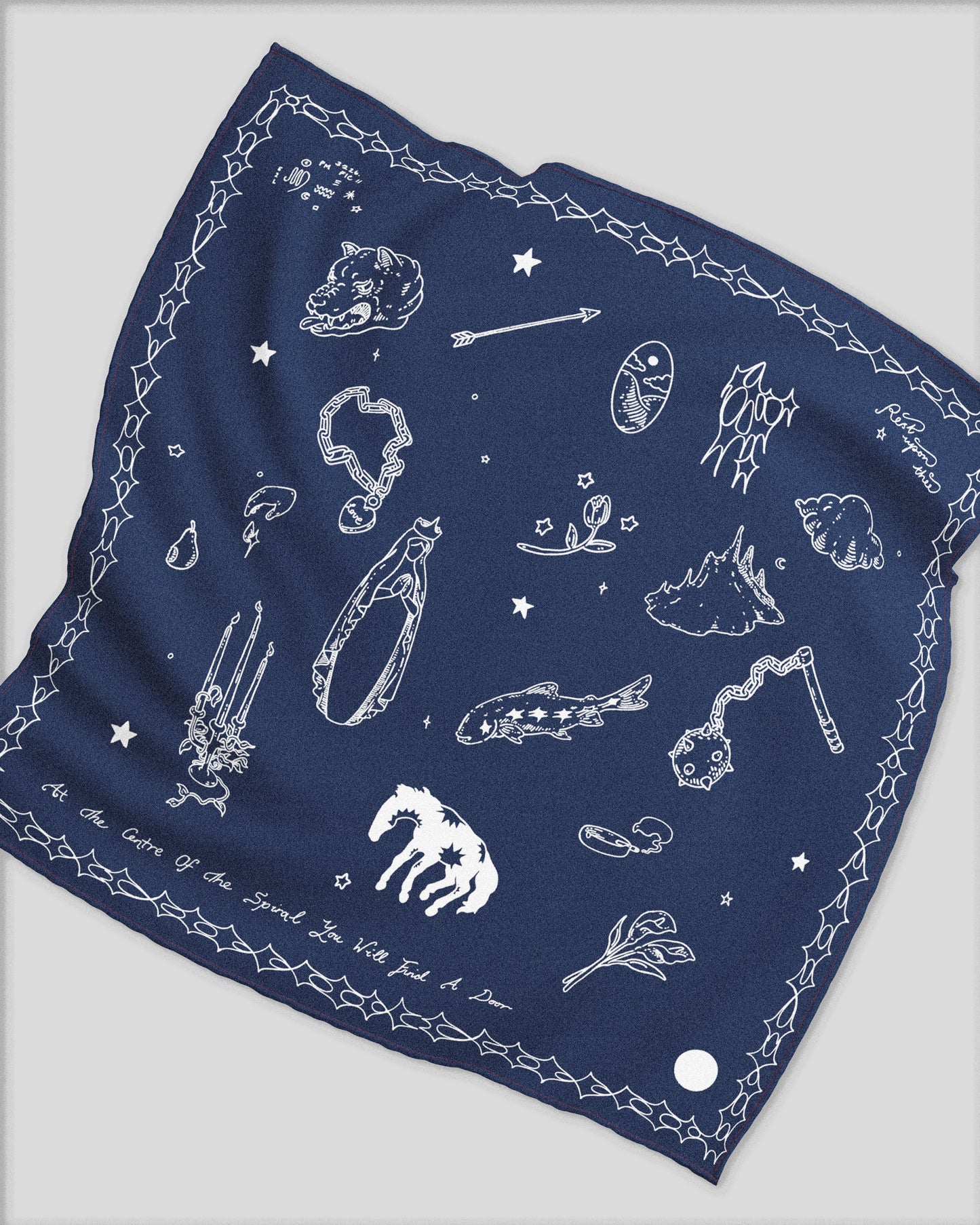 Fever Dream Bandana - Navy