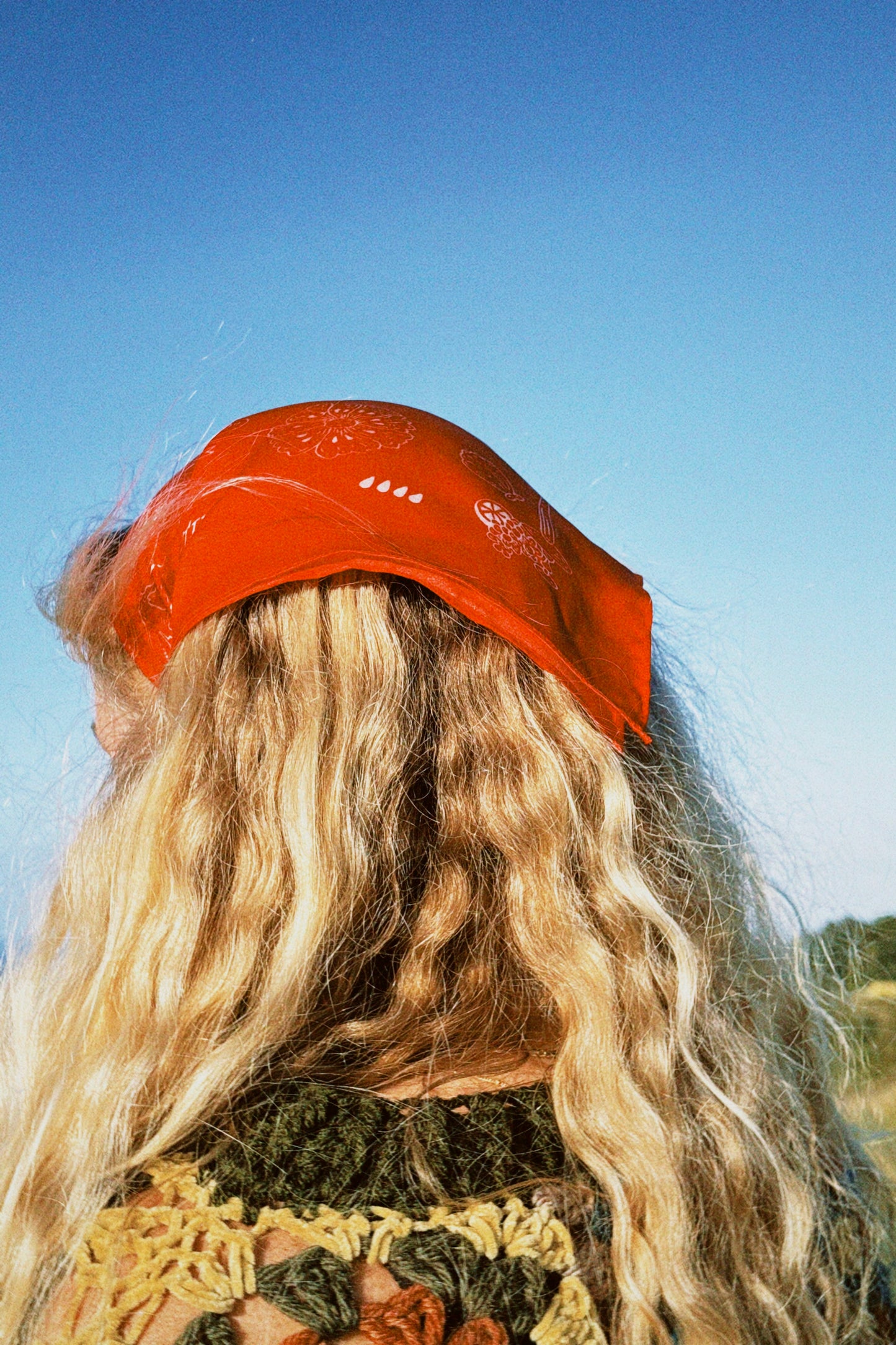 Sunset Flash Bandana - Cayenne