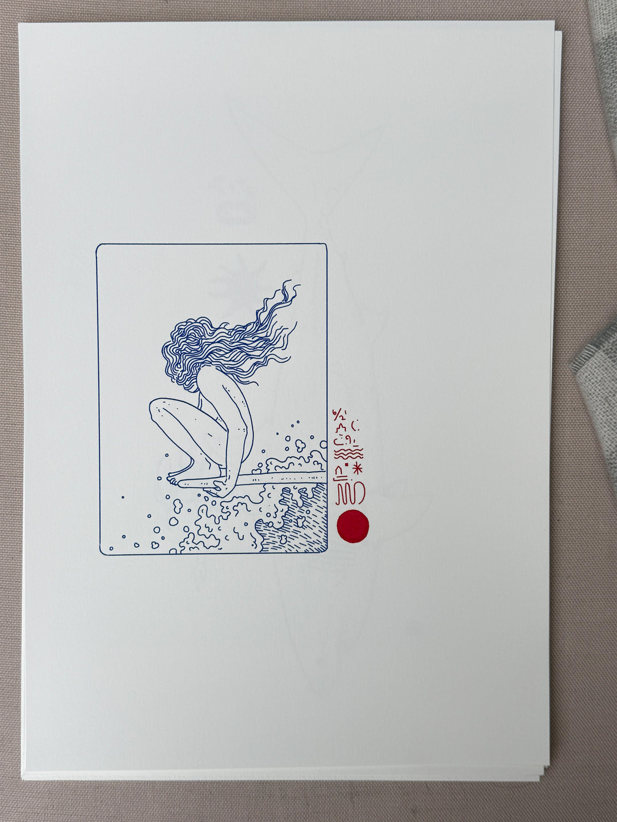 Faulty Print - Mystery Fault - Melusine Surfs