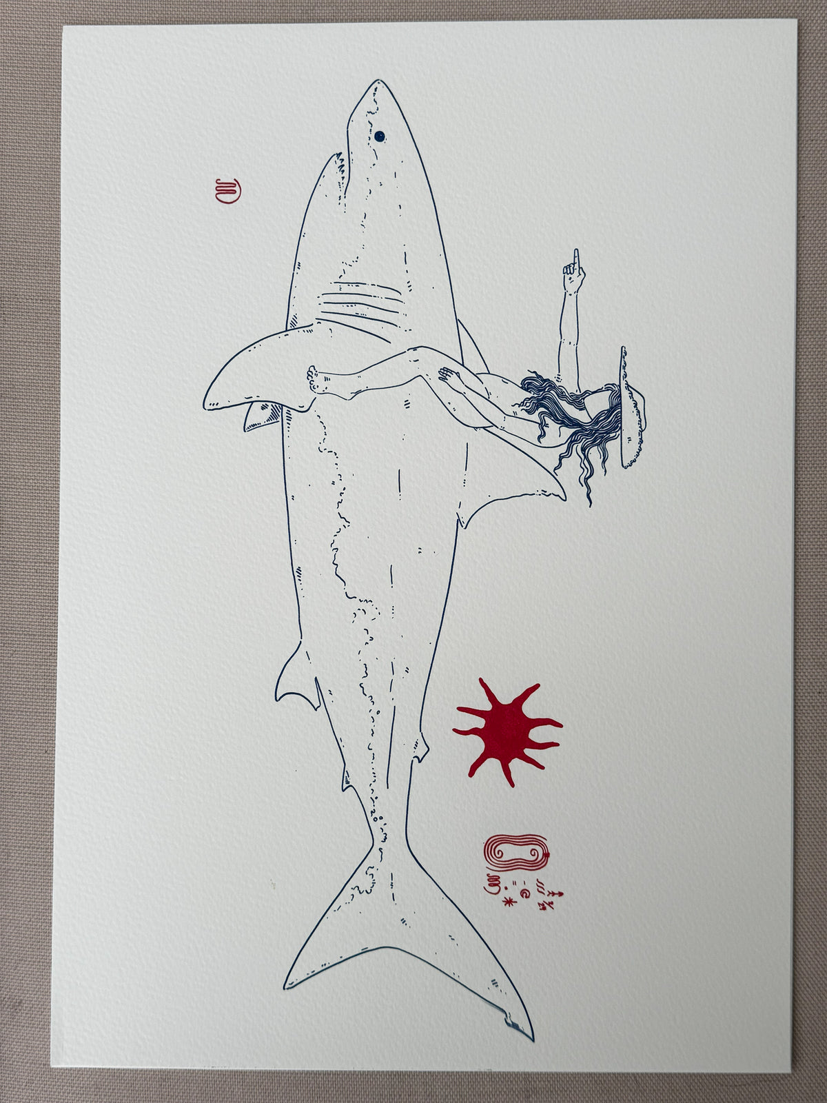 Faulty Print - Print Smudge - Mama's Gotta Work