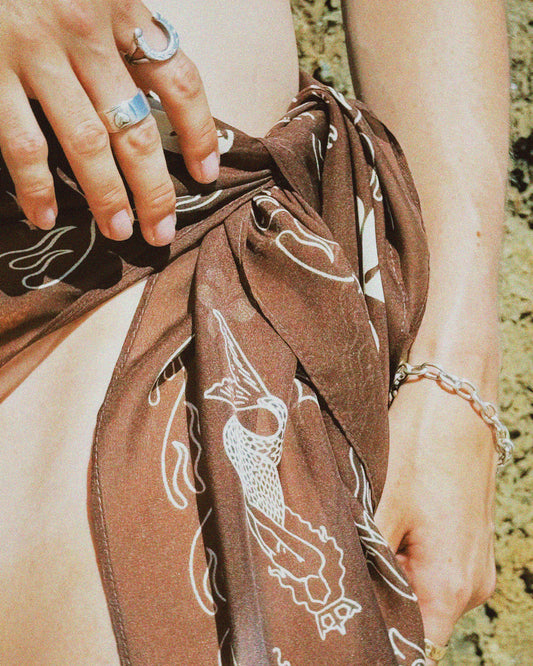 Glory Sarong - Coffee