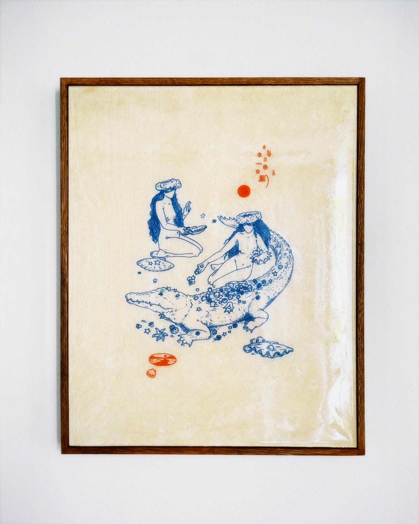 Glitter shell of many blessings