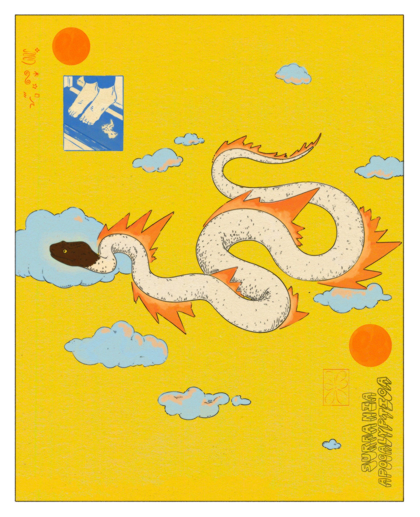 Flaming Blessings Snake